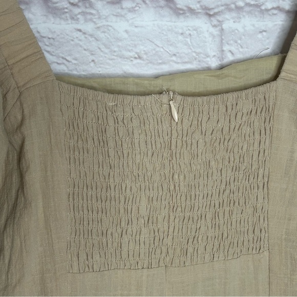 Elegant Cream Mini Dress - Picture 7 of 13